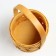 Wicker basket, 16 x 12.5/25 cm, sequoia