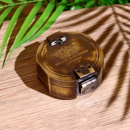 Compass "Branton" 8 cm, brass-1