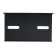 Electrician holder, wall, black