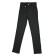 Pants for girls, height 152 cm, black-gray color