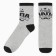 Men's socks "The best dad in the world" Color gray, size 41-44 (27-29 cm)