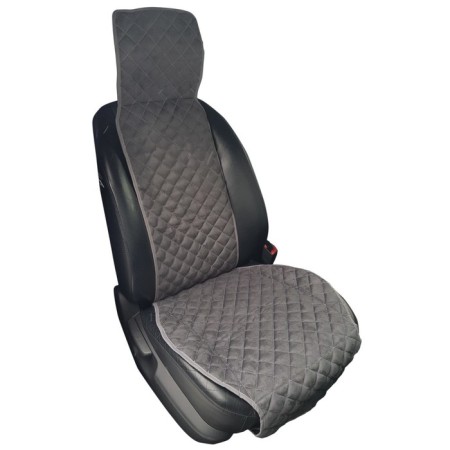 Syden seat Alcantara Skyway Expensiv, gray, white line, s01302015
