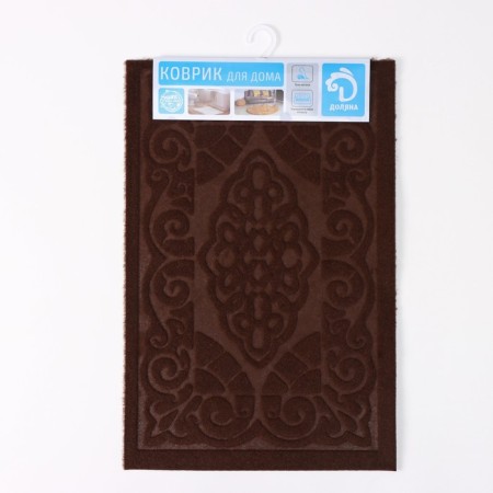 Rug Sunbathing Flood Dailers "Eastern Fairy Tale", without edging, 40 × 60 cm, brown color-7