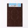 Rug Sunbathing Flood Dailers "Eastern Fairy Tale", without edging, 40 × 60 cm, brown color