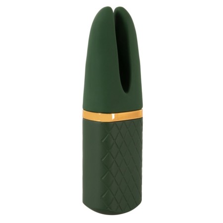Vibrator Emerald Love Luxurious Split Tip, Green