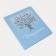 Document folder, 4 sets, blue color