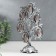 Photo frame in 6 photos "Family tree" silver 27 × 19 cm