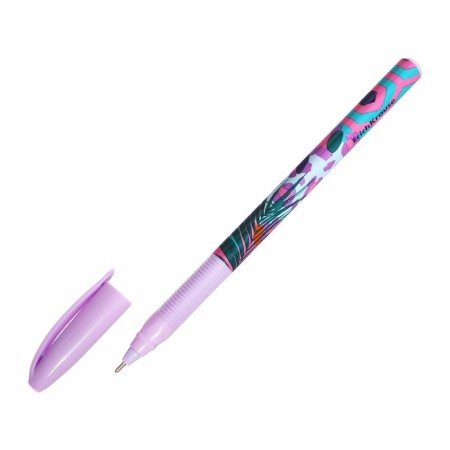 Ballic handle Erichkrause U-109 Stick & Grip Tropical Node 1.0mm, blue color-3