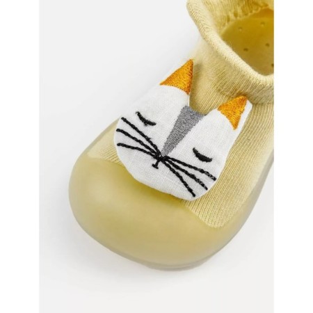 Boots-knees children's first STEP CAT with a breathing sole, size 24, yellow color-3