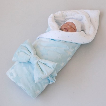 Kinderlitto “New Stars” discharge kit, 4 items, height 50-56 cm, blue color-1
