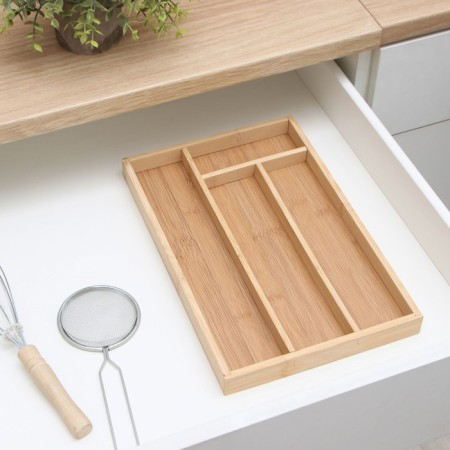 Drywall for cutlery of the bamboo forest, 33.5 × 22 × 3 cm, 4 cells-1