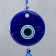 Wind music Metal "Eye" from the evil eye 3 bells 57x9.5 cm