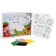 Set for creativity: EVA application with a crumb and coloring - stickers "Cute insects"