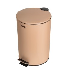 Garbage bucket with the pedal Orion 410072, 7 L, Beige Matte Color