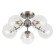 Ceiling Citilux "Tommy" CL102151, 52x52x24.5 cm, 5x40W, E14, gray color gray