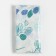 Pillowcase saving and I "eucalypt" Blue color, 70x70 cm 100% cotton, calico, 120 g/m2