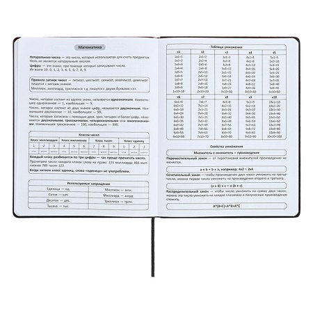 Universal diary for grades 1-11 Oxford, a solid cover of artificial leather, lies, 48 ​​sheets, coral spine-7