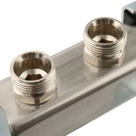 Collector Group Stout SMS 0922 000002, 1 "x3/4", 2 outputs, without flowers, stainless steel. steel-6