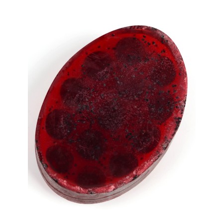 Massage soap with a scrub "Cherry and almonds", 100 g, Dobroparov-2