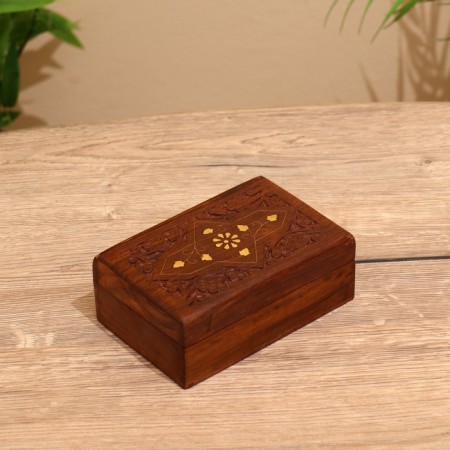 Casket Wood "Muse" 15x10x6