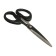 Chancellery scissors 15.5 cm office plastic handles, euro suspension