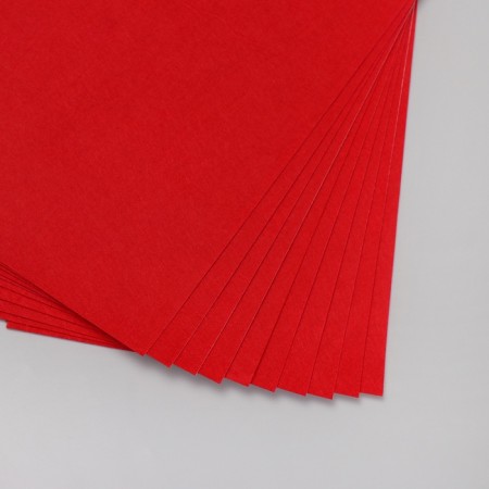 Fetr adhesive hard "red" 1 mm (set of 10 sheets) A4 format format-3