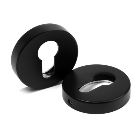 Lockland cylinder lining, round, black color, set-5