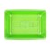 The pearl of pearl deep with a grid, 38.5 x 26 x 9 cm, green