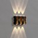 Front Fatal “Gloss”, FSD-045, 6 W, 3000K, 3 rays, IP65, 220 V, plastic, black