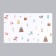 Sticker Plastic Interior color "Forest with animals" 36x58 cm