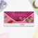 Money envelope "Happy Birthday!" roses and asters, 8 x 16 cm