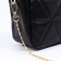 Bag Cross-Bodi with a zipper, black color