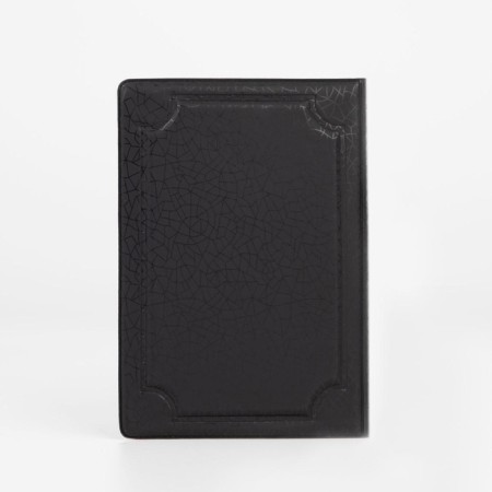 Cover for passport, black color-1