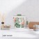 Pot for the flowers of the Steeling Dilan, 800 ml, white color