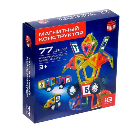 Magical designer Magical Magnet, 77 parts, matte parts-6