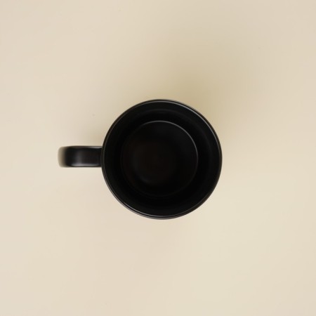 A set of porcelain mugs SL Home "Dark", black color-2