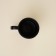 A set of porcelain mugs SL Home "Dark", black color