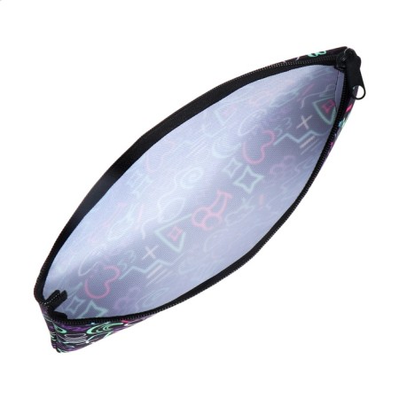 Penal soft, 1 department, 110 x 205 mm, flat, Hatber "Neon cocktail" Blue npk_63167-3