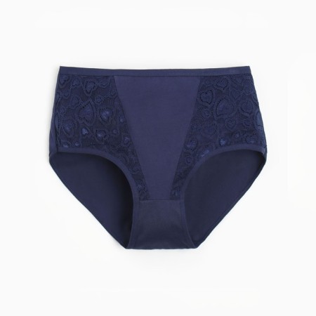 Panties female color dark blue, size 52-54