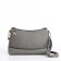 Bag Cross-Bodi with a zipper, gray color