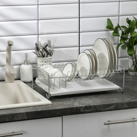 Dishes for dishes with a pallet, 40 × 23 × 15 cm, color chromium-2