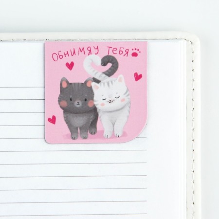 Magnetic bookmarks 2 pcs, 4x4cm, on the Subtean substrate-2