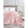 Pink Dreams plaid, size 150x200 cm, monogram, pink