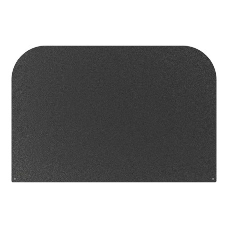 The sheet is tributary, black, steel 0.8 mm, 40 x 60 cm