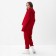 Women's tracksuit (sweatshirt and trousers) mist, size 48-50, red color