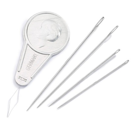 Needles set for sewing and dumplings with a filamenter, 29 pcs. packaged-1
