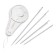 Needles set for sewing and dumplings with a filamenter, 29 pcs. packaged