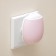 Nightlight "ears" LED 1W white-pink 7x5x8 cm Risalux