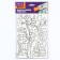Magnet coloring reusable "Transport", 14.8 × 21 cm