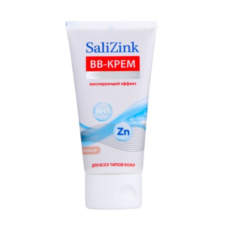 BB-cream with a tinting effect for problem skin Salizink tone 02 beige, 50 ml-1